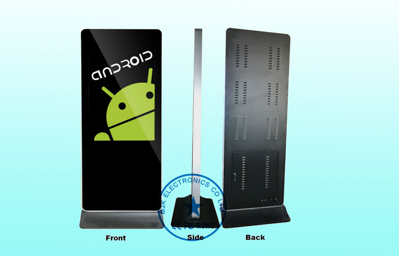 Free Standing LED Touch Screen Kiosk / interactive touch screen kiosk