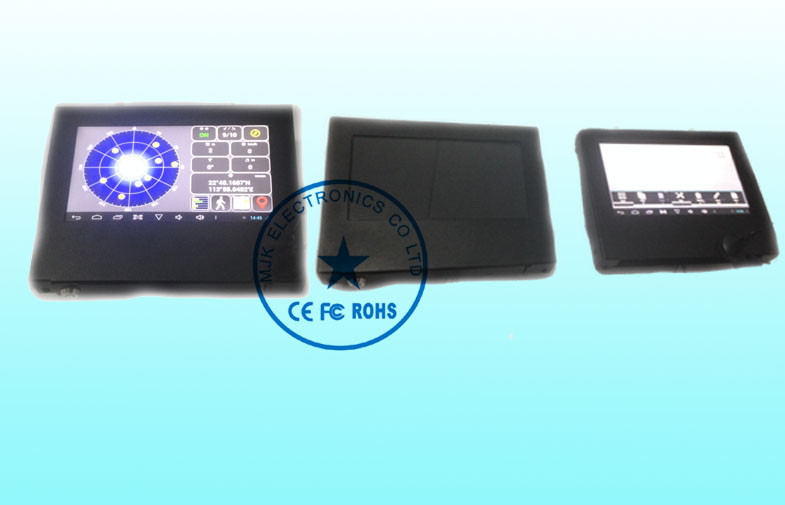 7inch Capacitive Touch Car Seat LCD Screen advertising display Wifi 3G GPS