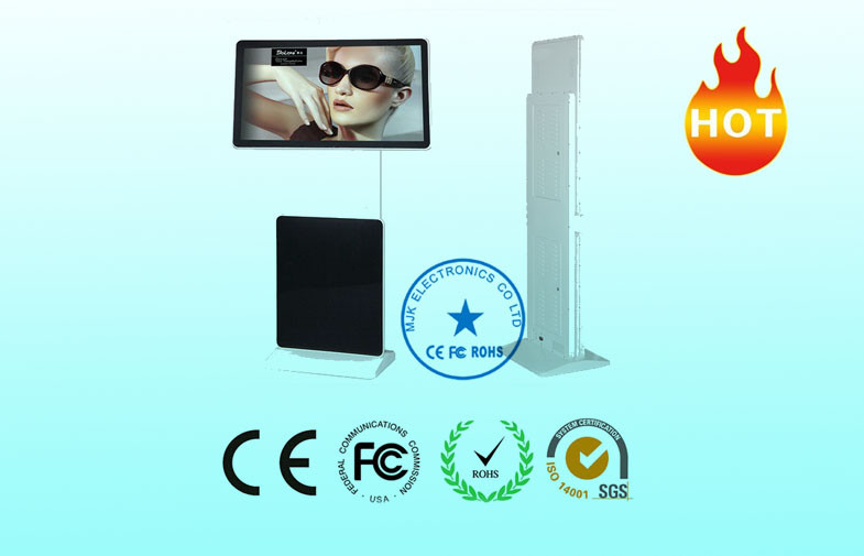 1080P 32inch Advertising Digital Signage , Rotating Screen Multi Touch