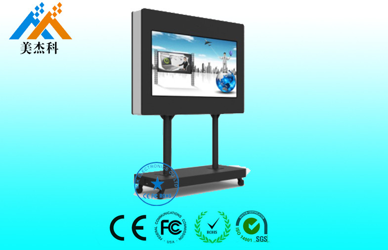 IP65 Waterproof Outdoor Digital Signage , Vertical Digital Display