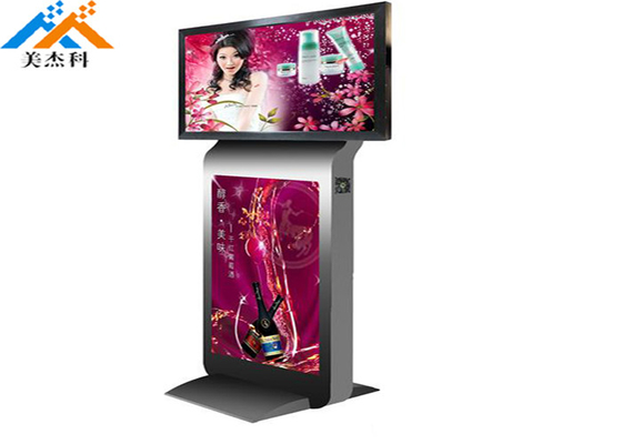 10 Point Touch Advertising Digital Signage Android / Windows Media Ad Player 55 Inch