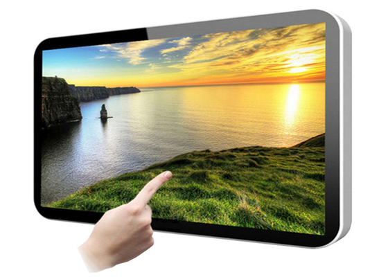 Infrared Touch 55 Inch 1920x1080 Wall Mount LCD Display